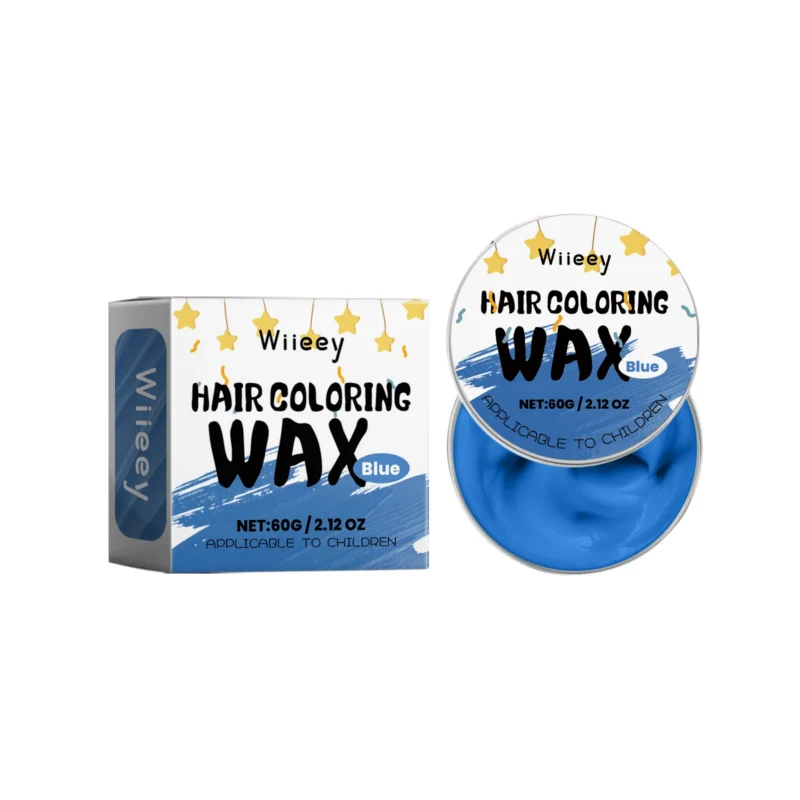 Wiieey Kids Hair Coloring Wax with Plant Extracts, Gentle & Long-Lasting Color