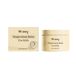 Wiieey Magnesium Sleep Balm for Kids - Soothing Night Cream with Lavender & Vitamin E