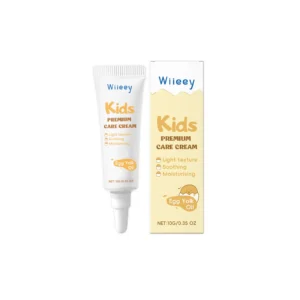 Wiieey Kids Premium Care Cream 10g with Sunflower Seed Oil and Sodium Hyaluronate for Deep Moisturization