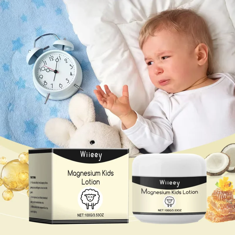 Kids Sleep Magnesium Lotion 100g Wii 4wvnks7j 2