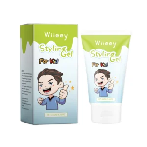 Wiieey Kids Hair Styling Gel for Smooth & Soft Hair, No Artificial Flavors